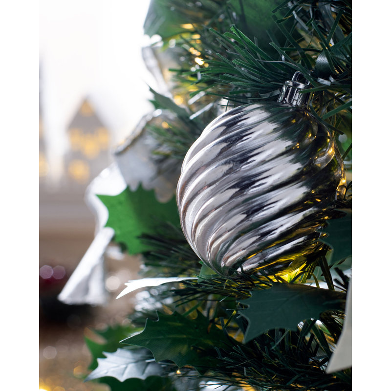 6' H Lighted Artificial Christmas Tree