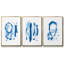 «Blue Breeze IV», ensemble de 3 reproductions de photos sur toiles-205355993-205355996