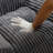 Comfy Grey Bean Bag Chair With Footstool, Perfect For Living Room, Bedroom & Dorm, Shredded Foam, - Slip Base Chaise Lounge And Comfort Reading, Gaming, Room Bedroom, Corduroy Construction