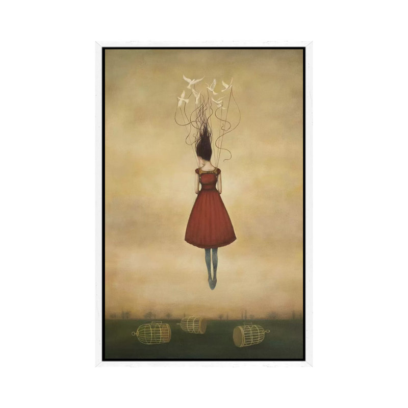 Duy Huynh - Print on Canvas, 66.04 cm H x 45.72 cm W, White Framed