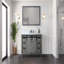 Ensemble de meuble-lavabo simple 48 po x P 22 po comptoir en quartz blanc avec robinet