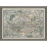 Pocket Map Of Paris 1880 Giclee Print by Soicher Marin Archives