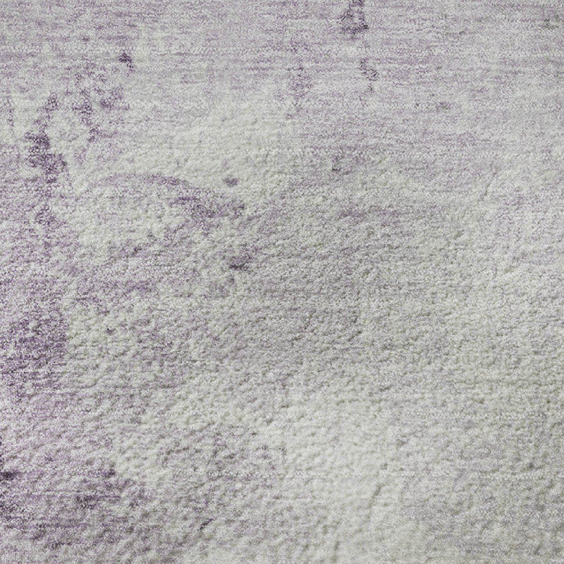 Premium Machine Washable Stallings AMF1842 Abstract Rug, Round 8'