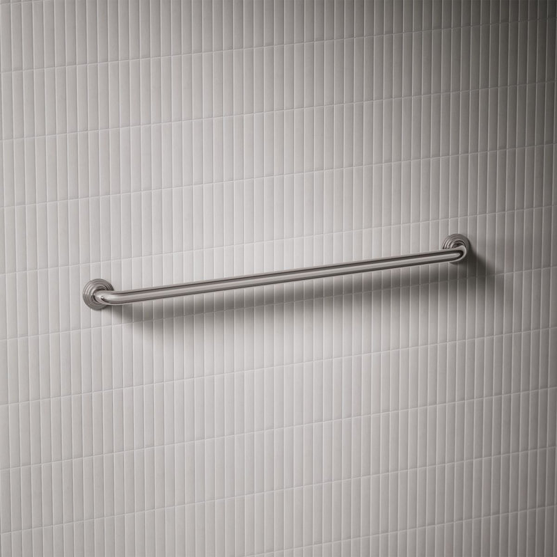 Traditional Grab Bar, 36"W, Vibrant Titanium