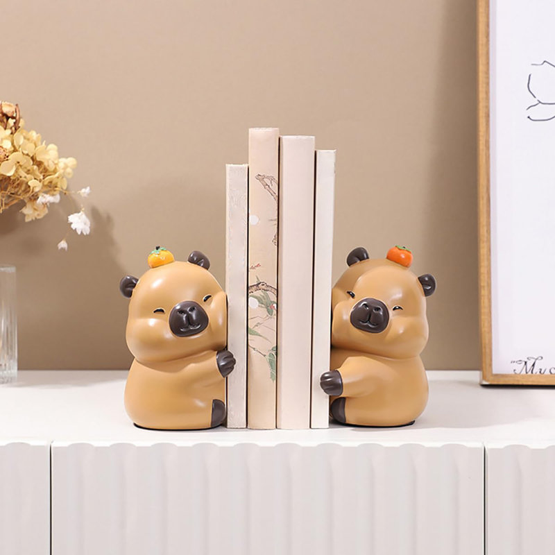 Serre-livres mignons Capybara