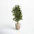 53'' Faux Ficus Tree in Earthenware Planter