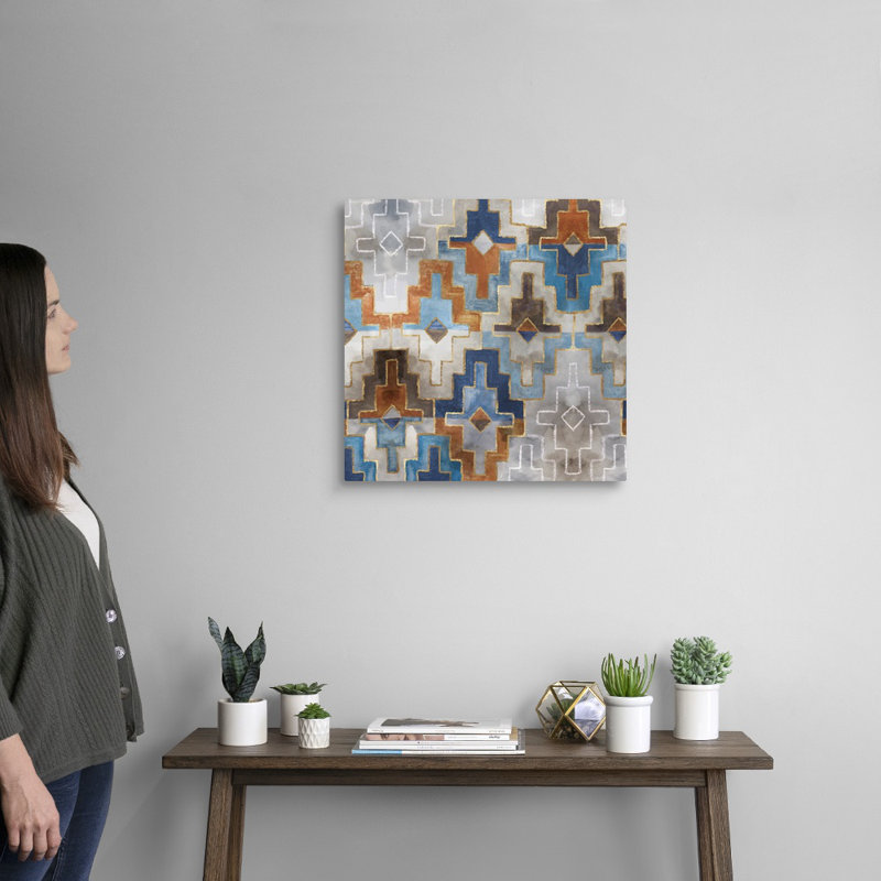 Impression sur toile, "essence I" par Eva watts, Toile tendue, H 20 po x l 20 po x P 1,25 po
