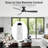 Sofucor 1 PC 52-Inch Fulsh Mount Ceiling Fan With Light,18W LED Dimmable Light With Memory Function,DC Motor,1/4/8H Timer Setting-2058606488-2058606491