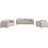 Aldiana 89.5" Linen Textured Fabric Sofa-98536638