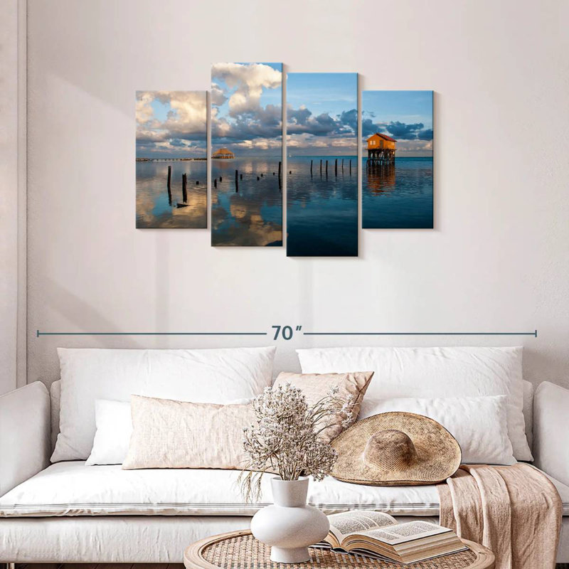 Gillard Ambergris Caye Ocean, 27" H x 43" W