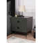 Chenoweth 50cm W Manufactured Wood Bedside Table-1790689293