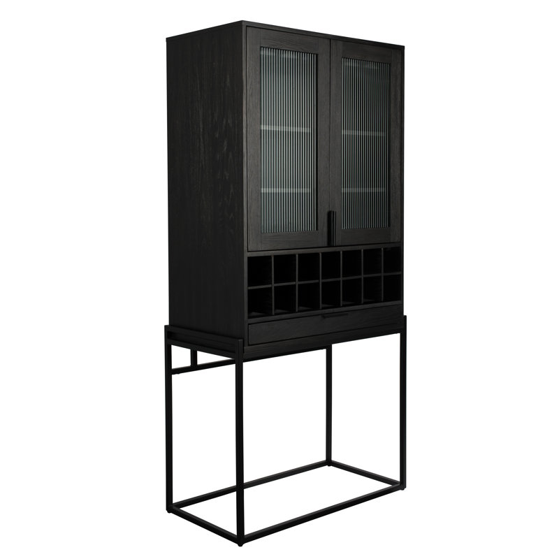 Travis Accent Cabinet, Black