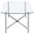 Chrome 3-piece Coffee Table Set