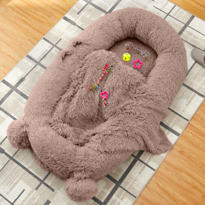  Plush Dog Bed Cozy with Comfortable Dog Bed, Cozy Dog Bed, Medium Dog Bed, Soft Pet Bed, Humanoid Dog Bed