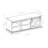 Kosjo Sliding Door 46" Storage Bench-1254496196
