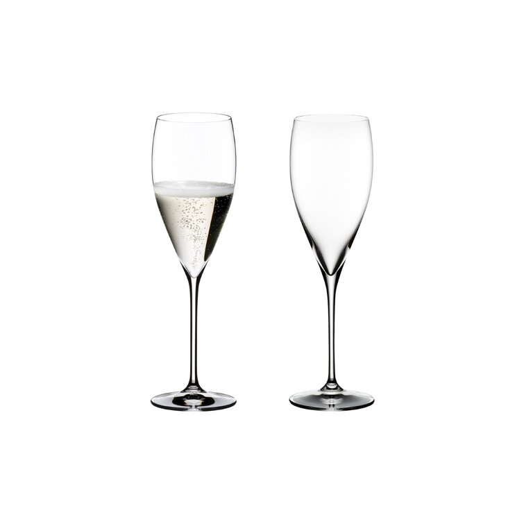 Riedel Vinum Crystal Champagne Flute, Set of 6