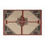 Tapis intérieur et extérieur Mirrored Motion-1709934901