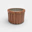 Pot rond Strata MD - brun moyen-1685090237-1685090224