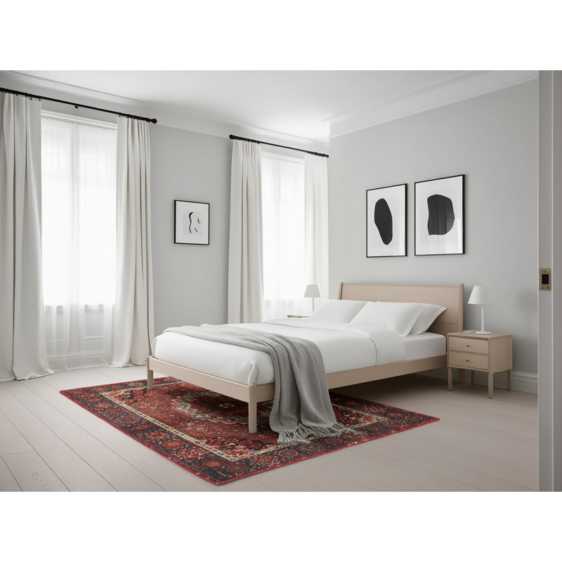 Tapis brun Southwestern, Rectangle 5 pi x 7 pi