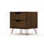 Rockefeller 20" Nightstand In Brown Brown (2-Drawer)-1933657165