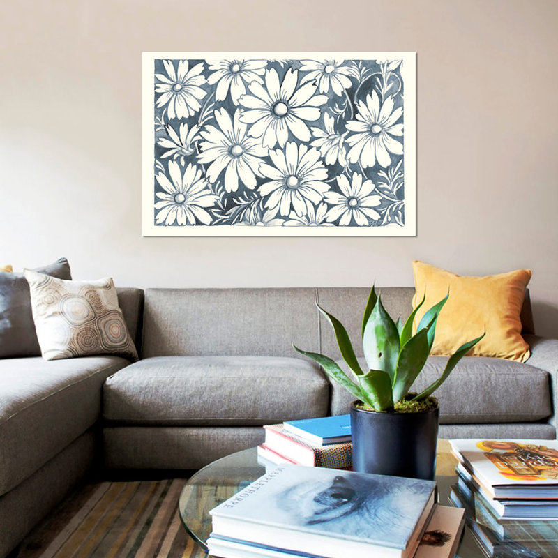 «Farm Life VI», reproduction d'aquarelle sur toile tendue, H 26 po x l 40 po x P 1,5 po, Toile tendue, Pas de tapis