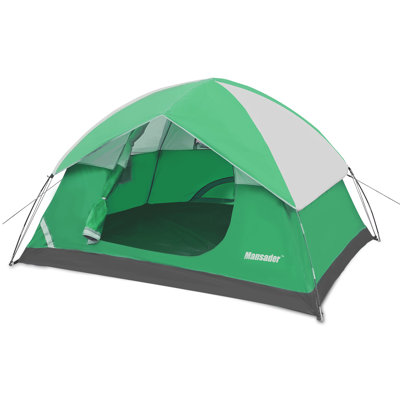 2-4 Person Outdoor Lightweight Camping Tent For Festivals, Backyard