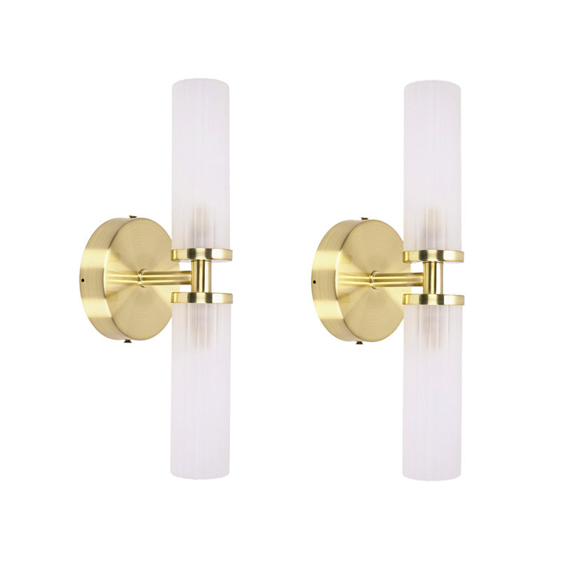 Adejah Glass Armed Sconce, Yes