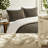 Comfortable Waffle Knit Chenille Bedding Set, Polyester, Modern Home Use