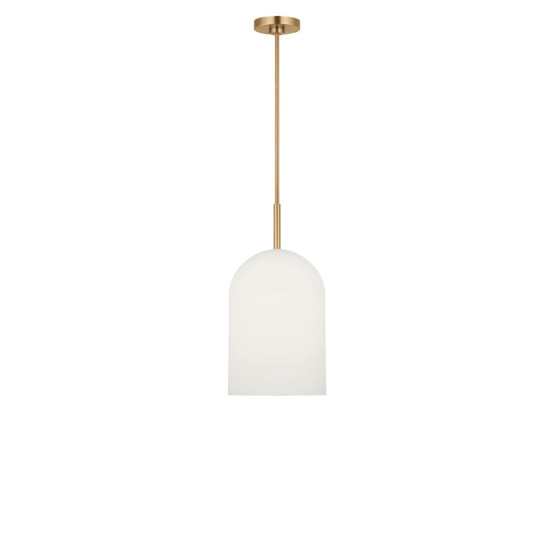 Neblina One Light Pendant, Satin Brass, No