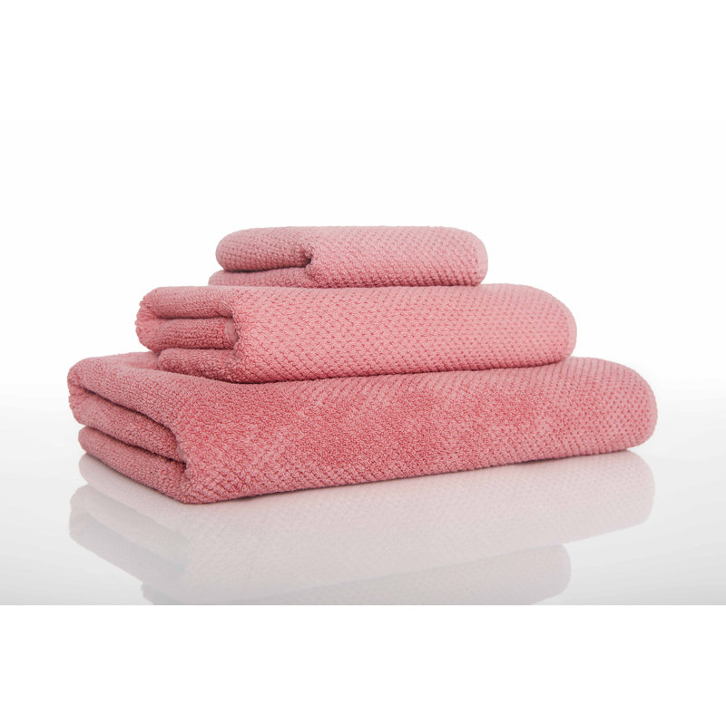 Bee Waffle Waffle Towel, Blush, Medium, Hand Towel 1-Pack