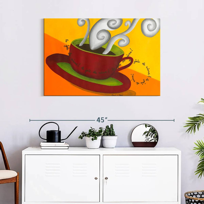 Yarlin Bag Of Coffee Beans, 30" H x 45" W