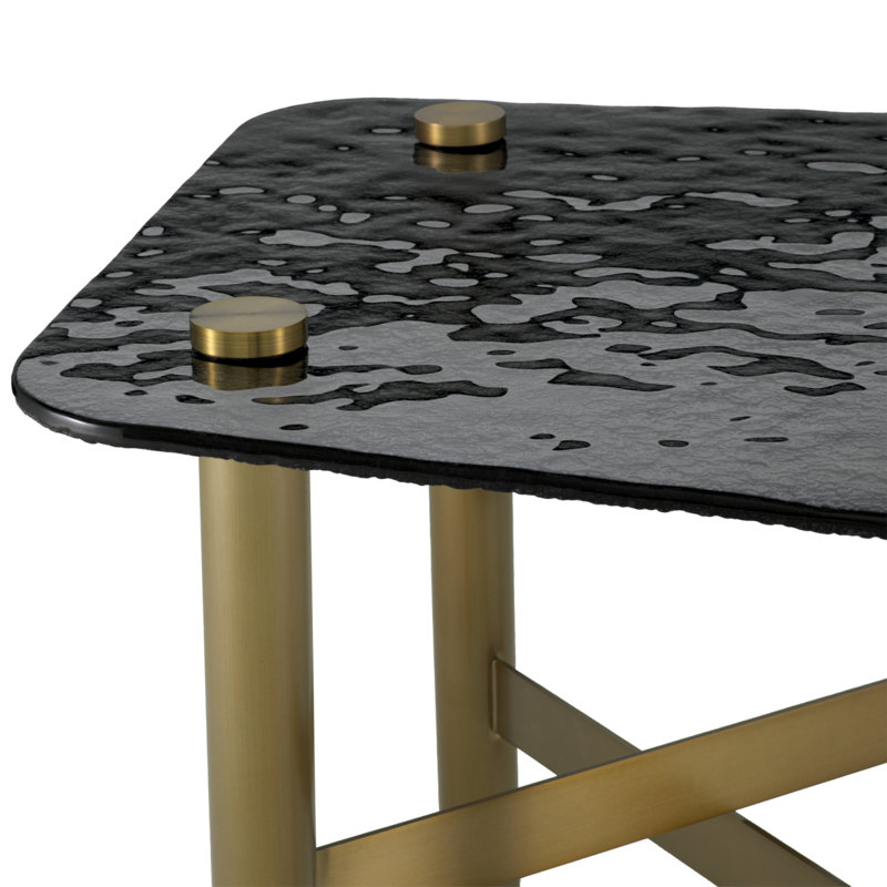 Cortes Glass End Table