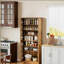Armoire de rangement haute, garde-manger spacieux, armoire de cuisine
