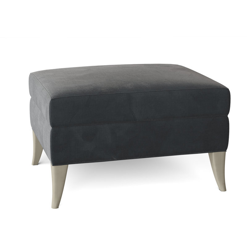 Kyle 26.5" Wide Rectangle Standard Ottoman, Hazelnut (8794 17), Almond Buff