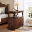 2 Drawers Solid Wood Nightstands Bedside Table For Bedroom-549744465-550426081