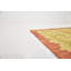 Tapis de zone en laine rectangulaire 3 pi x 4 pi 8 po one-of-kind à la main-noué la new age Elland
