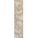 Coban Abstract Two-Tone Modern Orange/Beige/Cream Rug