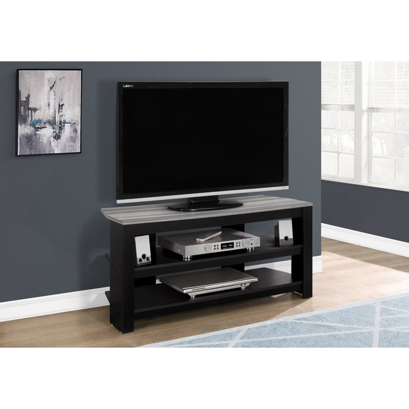 Meuble télé, console, meuble multimédia, tablettes de rangement, salon, chambre à coucher et contemporain