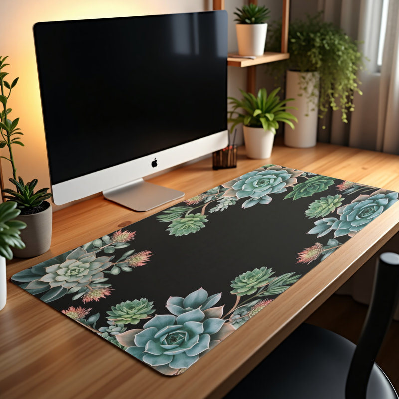 Polyester Desk Pad, 23.6x13.8