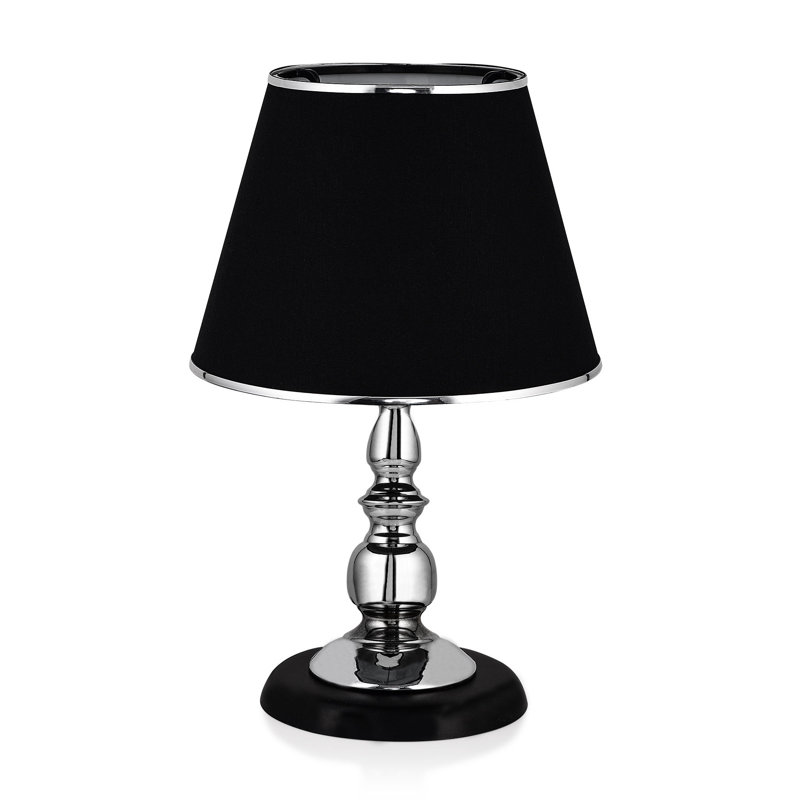 Lampe de table en métal, Argent