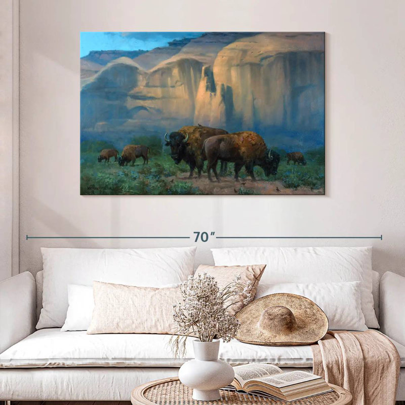 The Classic West, 32" H x 48" W