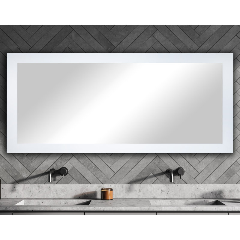 Mirror, 33" x 56", White