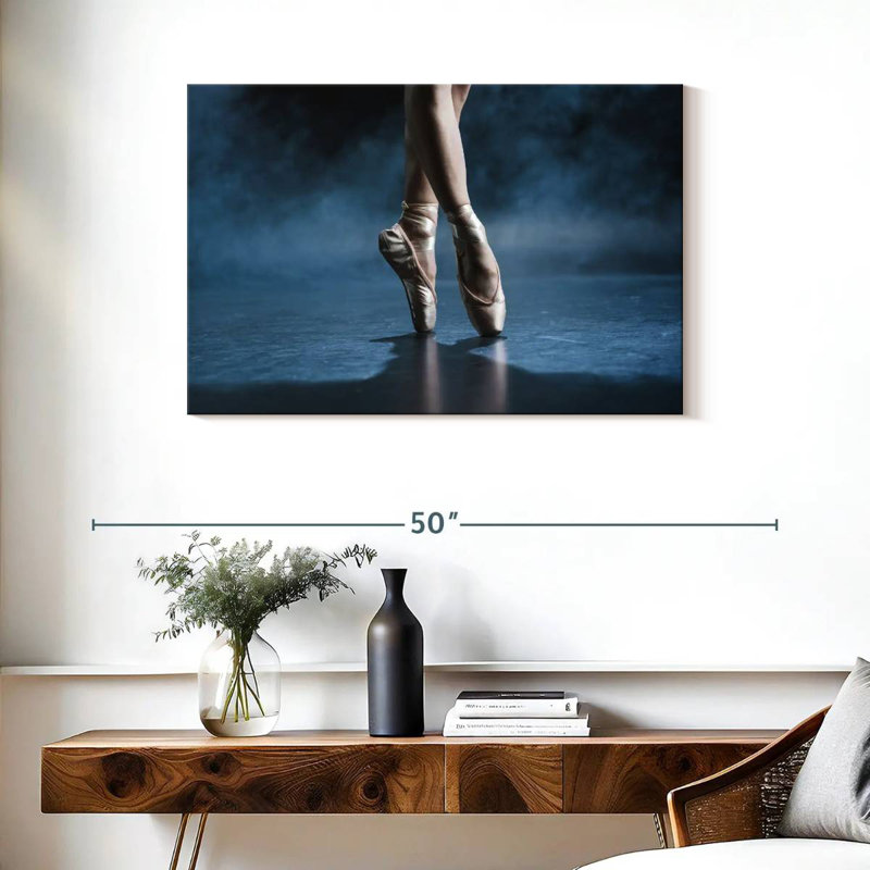 Enn Ballerina Pointe Pose, H 24 po x l 36 po