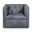 Laslow Leather Tufted Armchair-713203166
