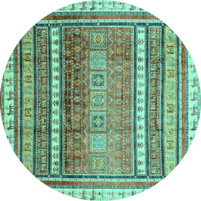 Washable Southwestern Indoor Rug
