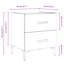Ellayne 40cm W Iron Bedside Table-1703234250-1736883666