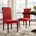 Mélange de polyester rouge