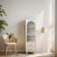 Grande armoire de rangement avec porte en verre trempé, deux tiroirs et tablette réglable pour une organisation polyvalente et élégante-892663018