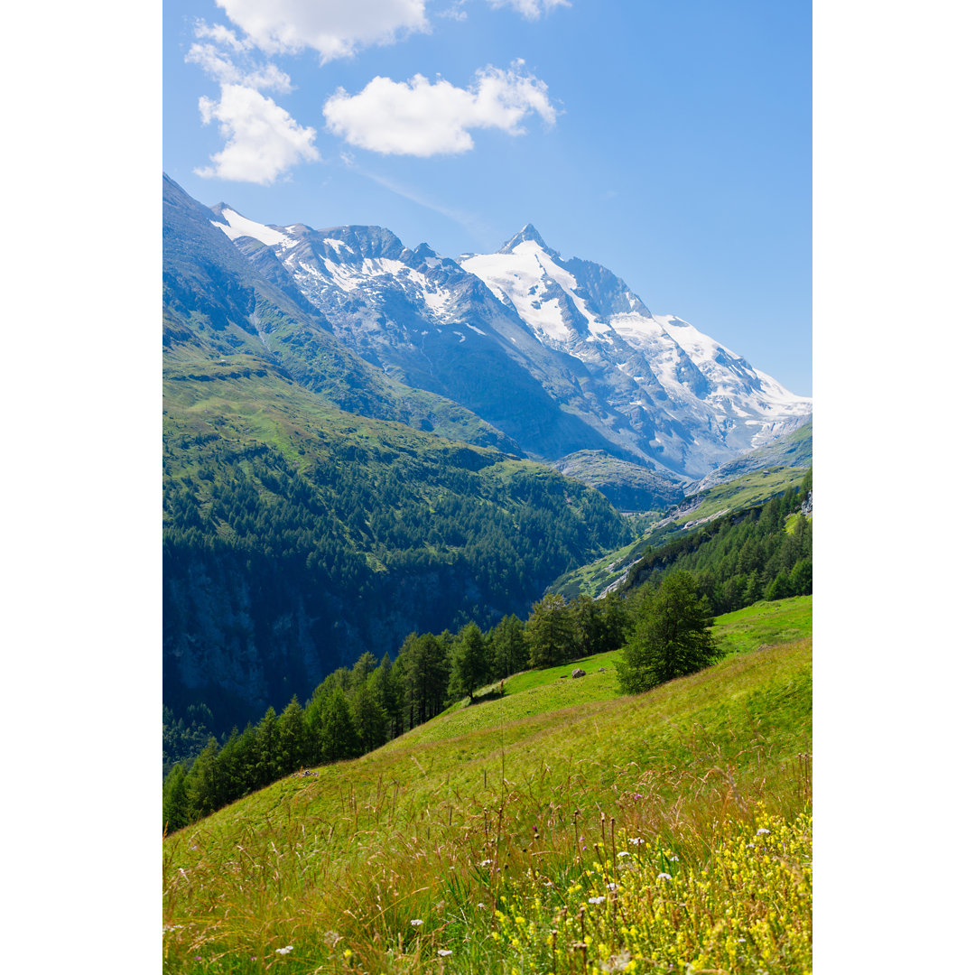 Großglockner Gebirge by PK-s - Leinwandbilder Kunstdrucke