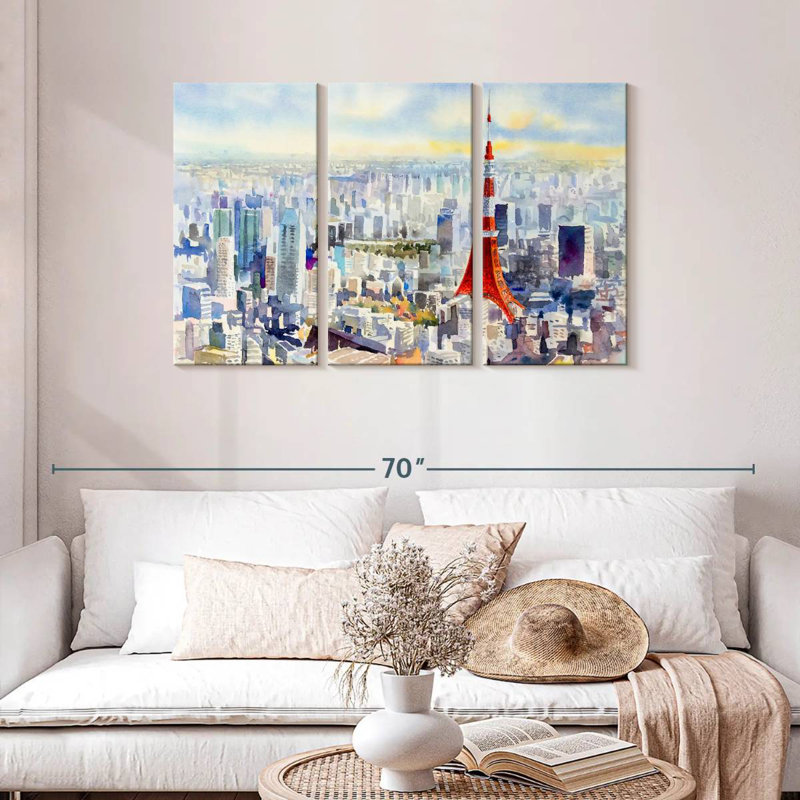 Rorry Urban Tokyo View, 28" H x 45" W